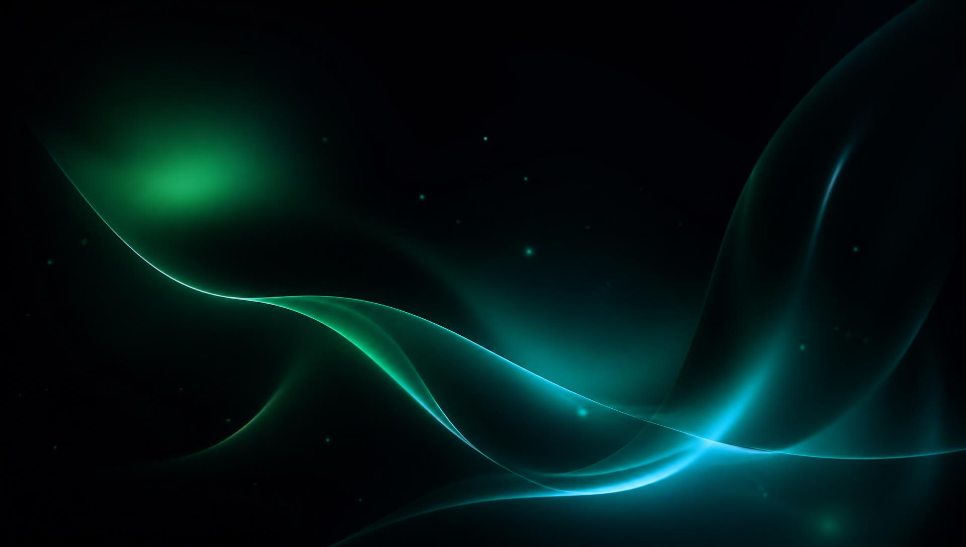 Abstract AI gradient mesh